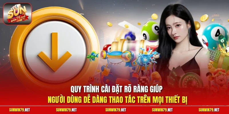 Quy trình cài đặt rõ ràng giúp người dùng dễ dàng thao tác trên mọi thiết bị